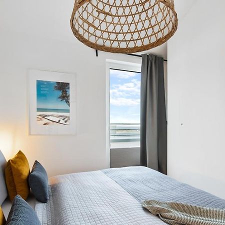 Penthouse Hygge Meerblick Am Strand 奥尔本尼兹 外观 照片