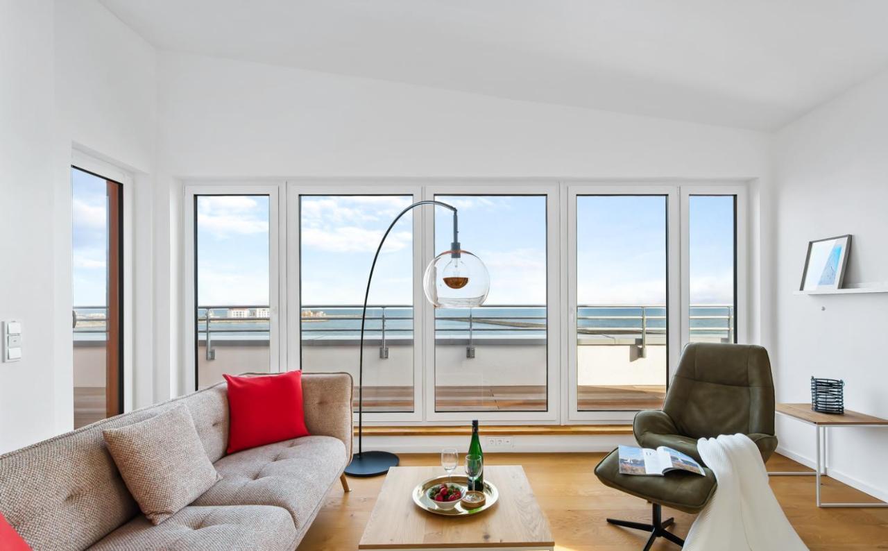 Penthouse Hygge Meerblick Am Strand 奥尔本尼兹 外观 照片