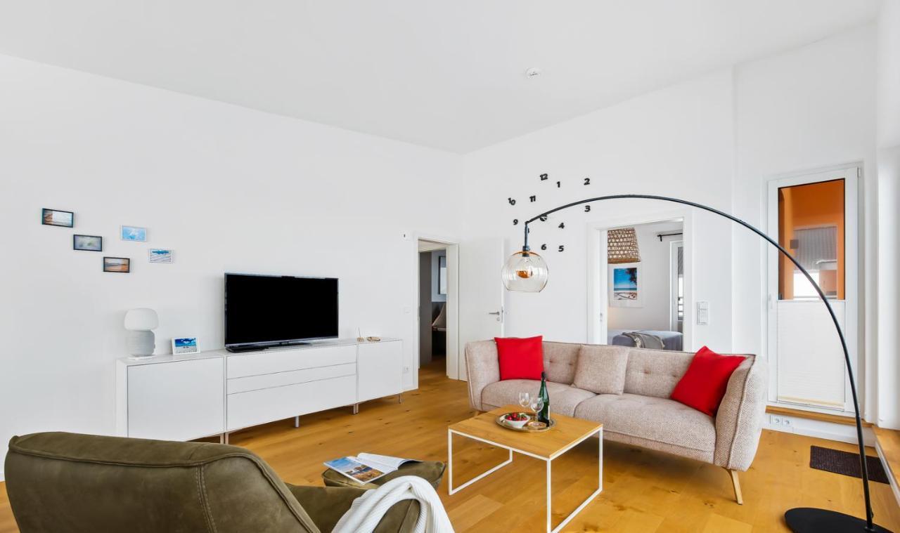 Penthouse Hygge Meerblick Am Strand 奥尔本尼兹 外观 照片