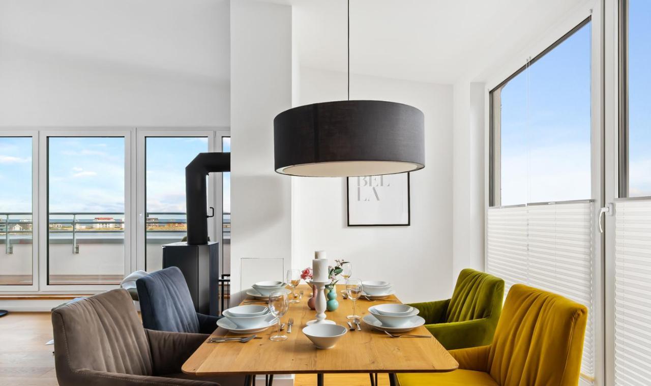 Penthouse Hygge Meerblick Am Strand 奥尔本尼兹 外观 照片