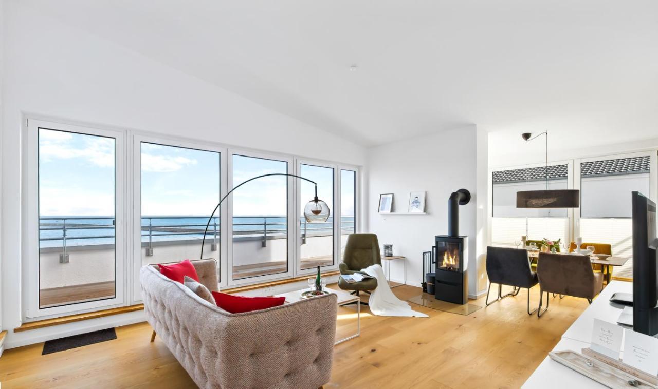 Penthouse Hygge Meerblick Am Strand 奥尔本尼兹 外观 照片