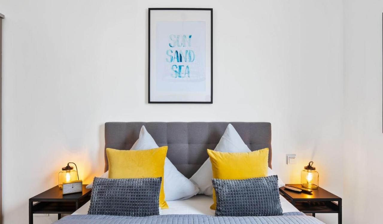 Penthouse Hygge Meerblick Am Strand 奥尔本尼兹 外观 照片