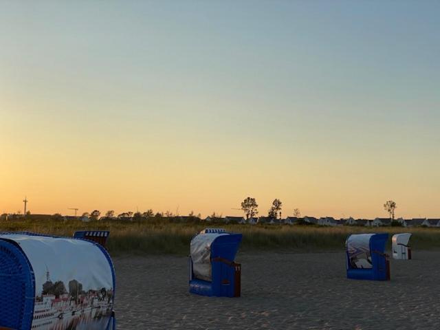 Penthouse Hygge Meerblick Am Strand 奥尔本尼兹 外观 照片