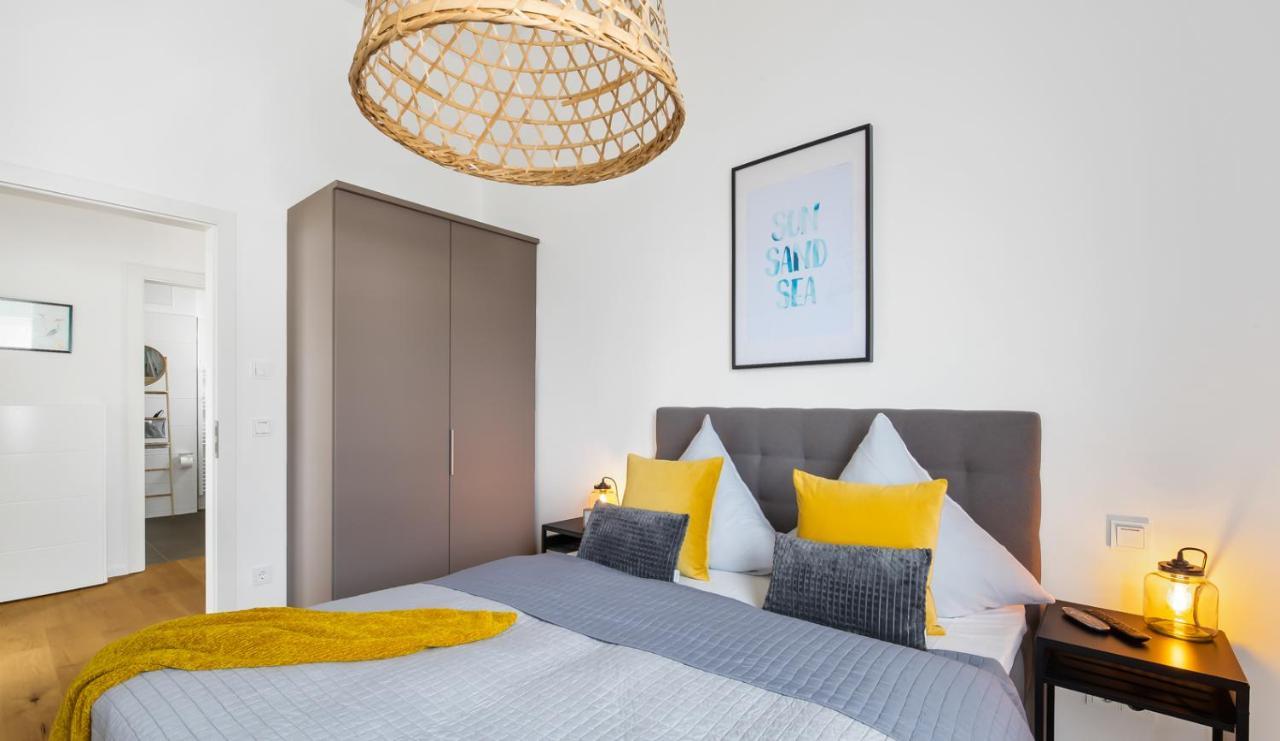 Penthouse Hygge Meerblick Am Strand 奥尔本尼兹 外观 照片